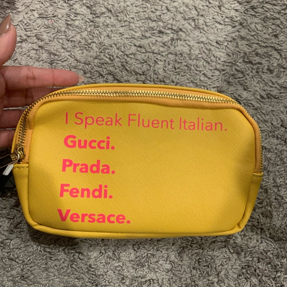 NWT Designer Names Fanny Pack